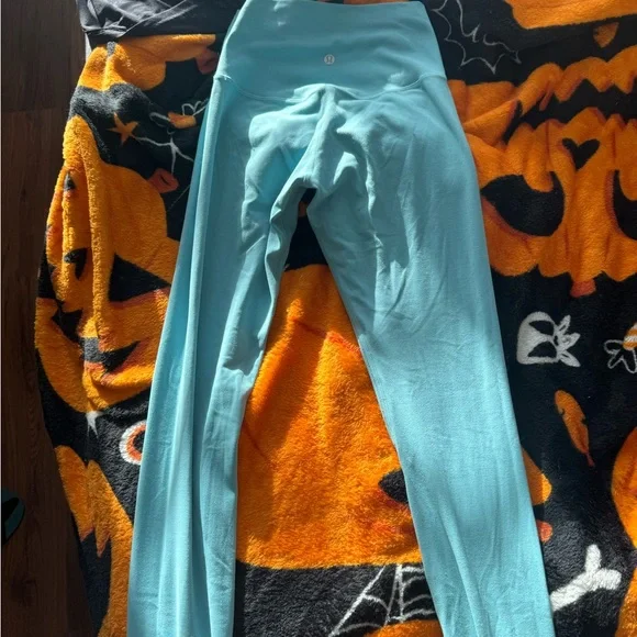 Lululemon Align Pant 28” Tidewater Teal (Tiffany Blue) – Size 4 – Lightly Worn - Picture 3 of 8